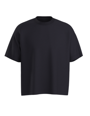  A premium and sustainable oversized tee blank from Basico Branco.