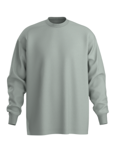 Basico Branco oversized long sleeve shirt.
