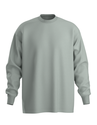 Basico Branco oversized long sleeve shirt.