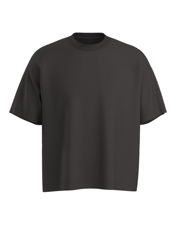 Cropped Tee Shirt minimalist cropped cotton t shirt by Basico Branco for everyday wear
