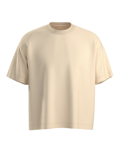 Cropped Tee Shirt breathable cotton blank for lightweight everyday wear