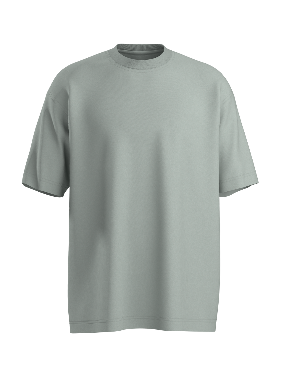 Basico Branco oversized organic cotton T-shirt with relaxed fit, dropped shoulders, and minimalist unisex design.