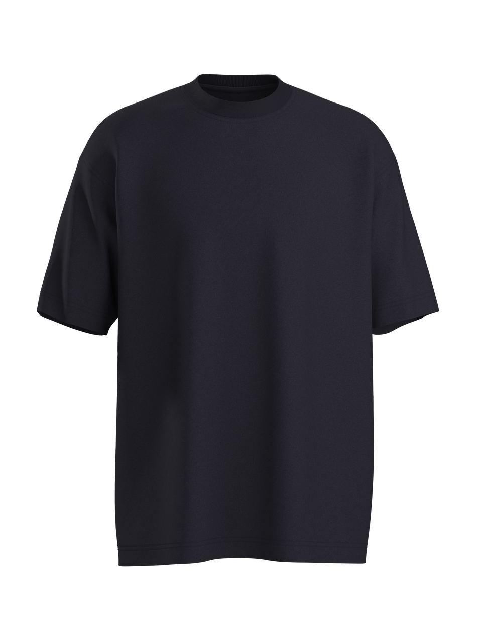 Oversized Tee Shirt in vintage black made from 100% organic cotton with a relaxed unisex fit