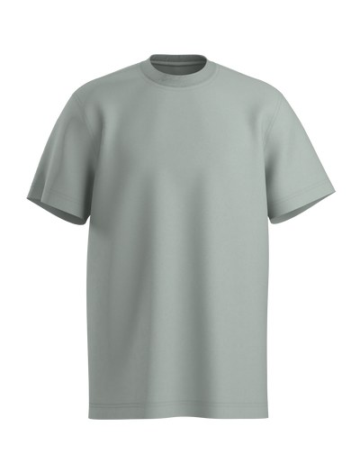 Classic Tee Shirt organic cotton blank apparel sample for fit fabric and print quality evaluation.