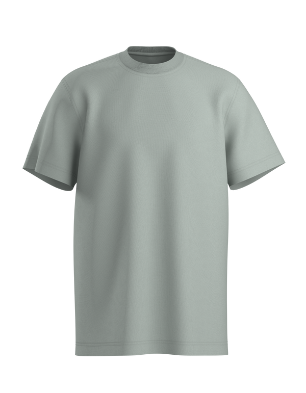 Classic Tee Shirt premium minimalist cotton t shirt by Basico Branco for everyday wear