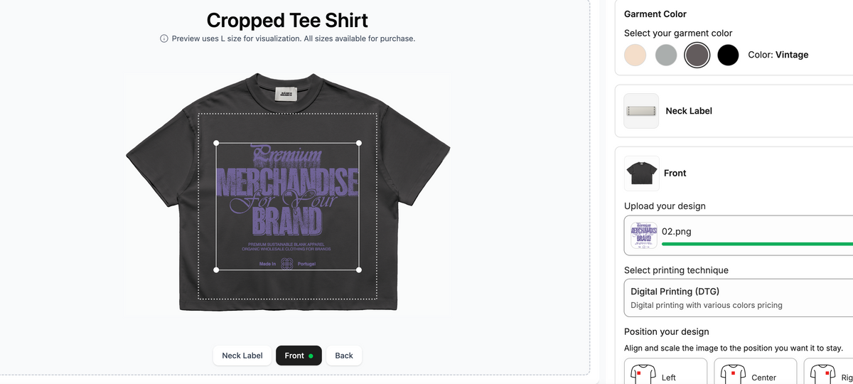Add Your Design